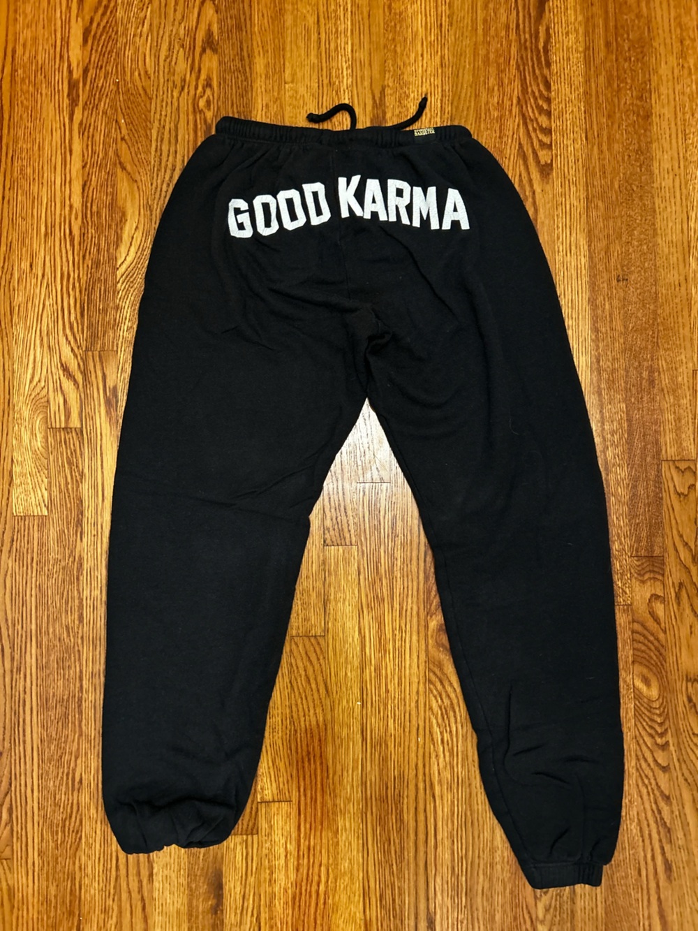 Spiritual Gangster black Good Karma joggers S